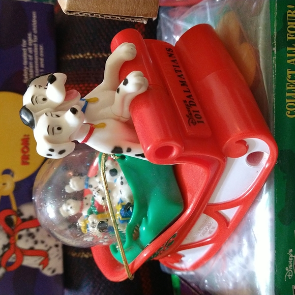 Vintage 1996 McDonald's 101 Dalmatian Complete Snow Dome Collection - Picture 10 of 10